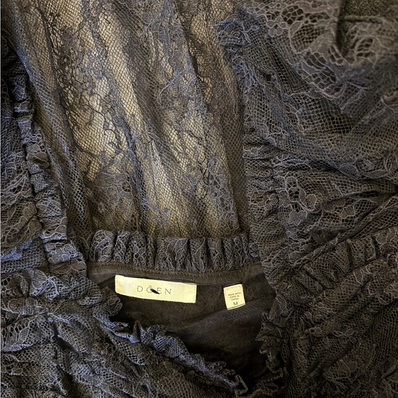 DÔEN Pamelina Dress NWOT - Black Lace - Picture 11 of 11